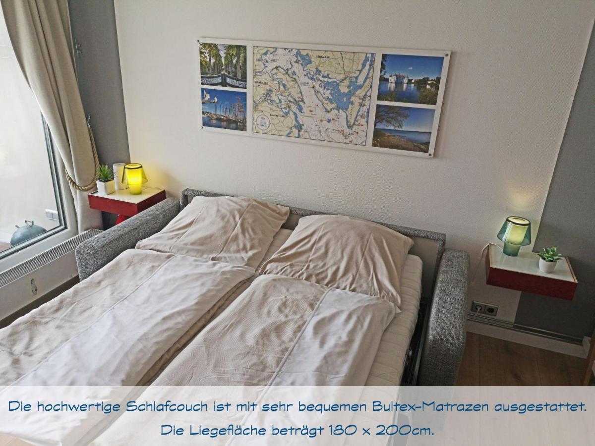 Fewo1846 Intermar - Kajuete Foerdeblick - Familienfreundliches Studioapartment Mit Balkon Und Meerblick Glücksburg Exterior foto