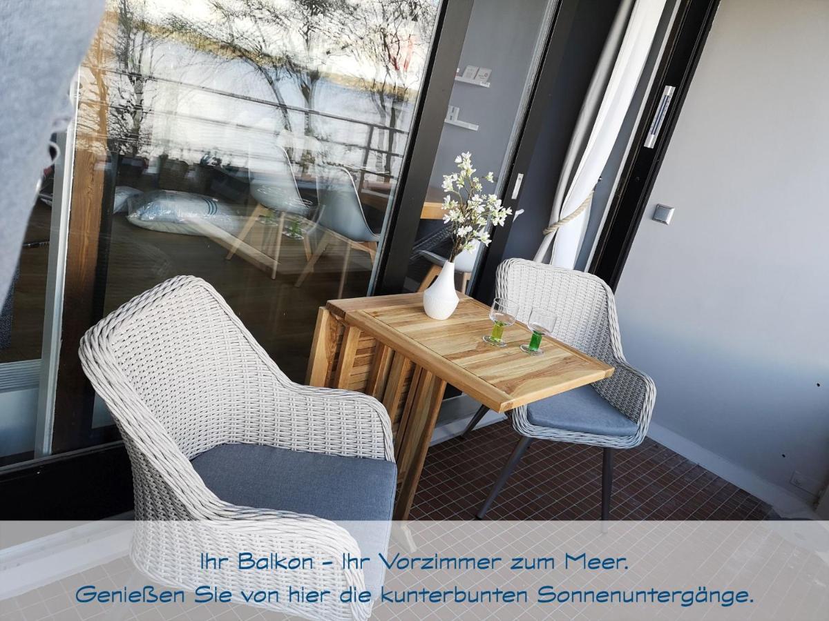 Fewo1846 Intermar - Kajuete Foerdeblick - Familienfreundliches Studioapartment Mit Balkon Und Meerblick Glücksburg Exterior foto